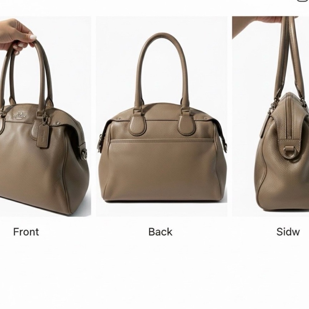 Coach Brown Leather Satchel